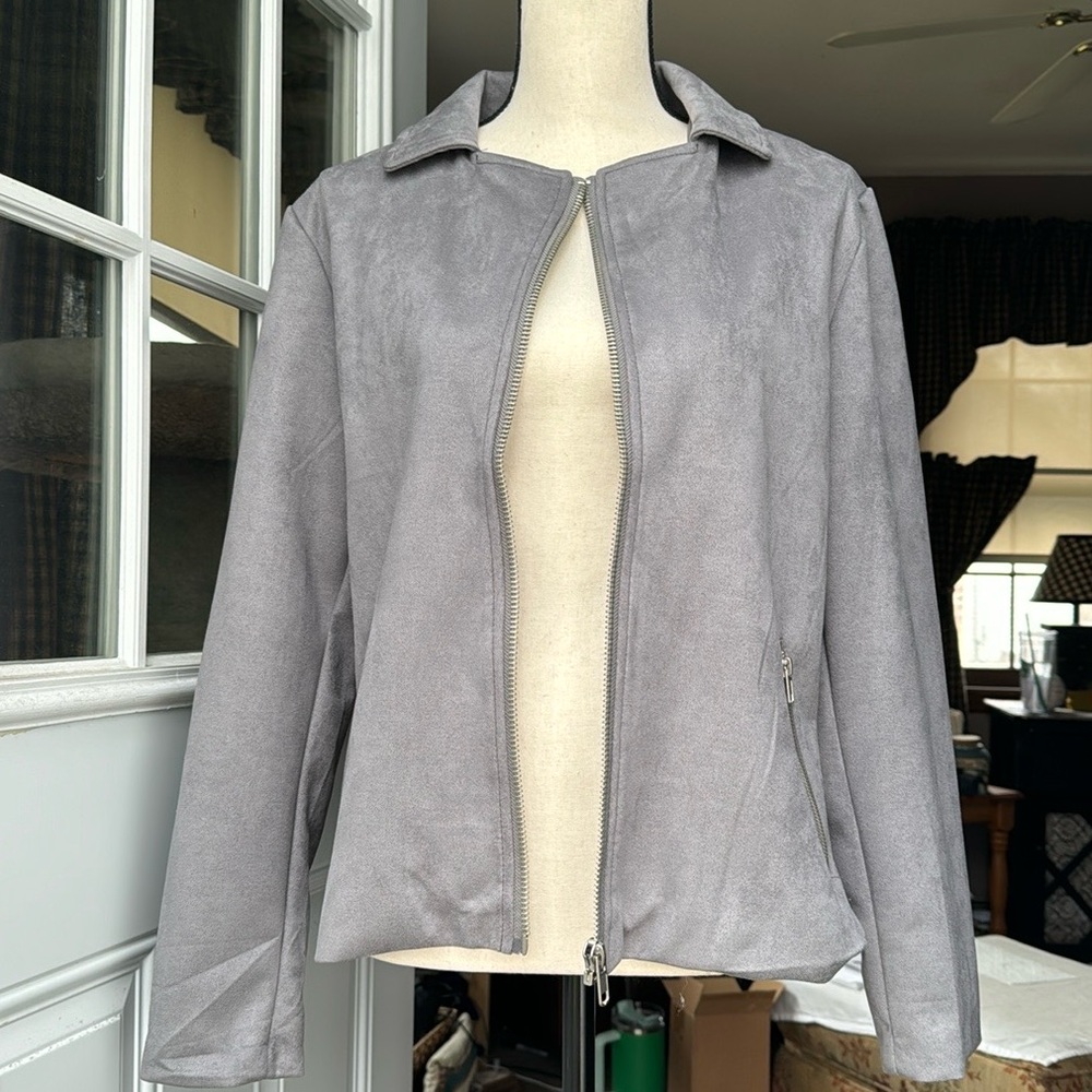 NWT Maurice’s Grey Jacket